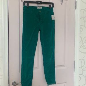 BRAND NEW free people skinny corduroy jeans